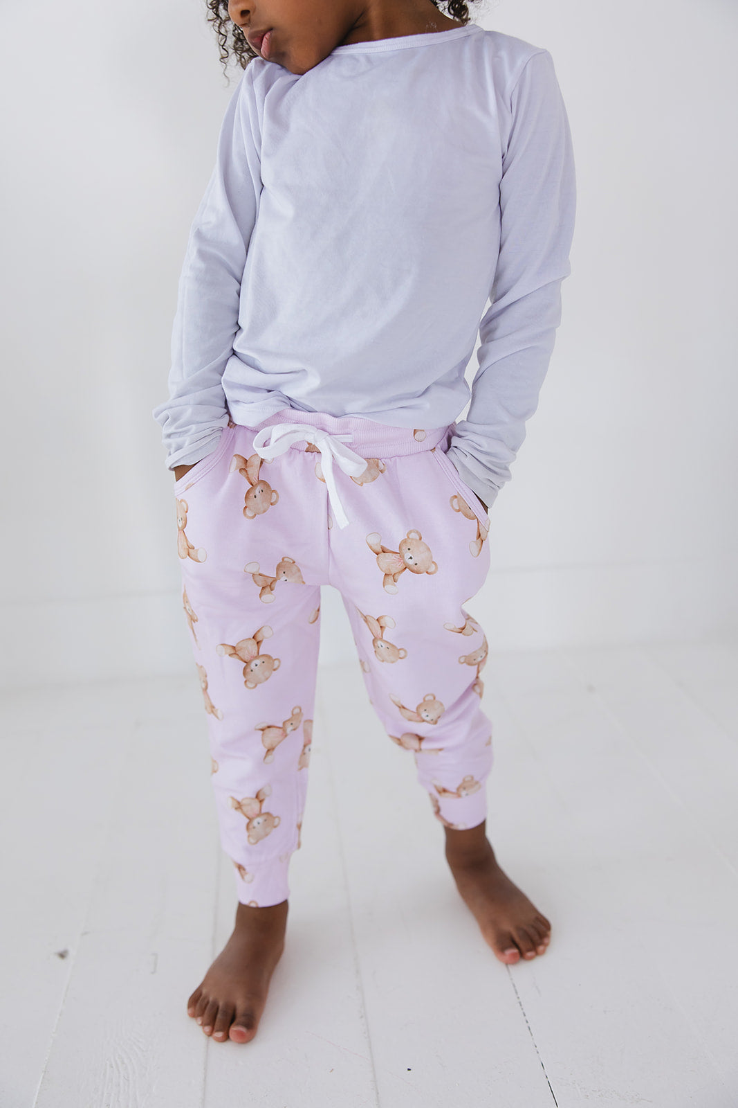Teddy - Cloud Terry Jogger Blush Lotus
