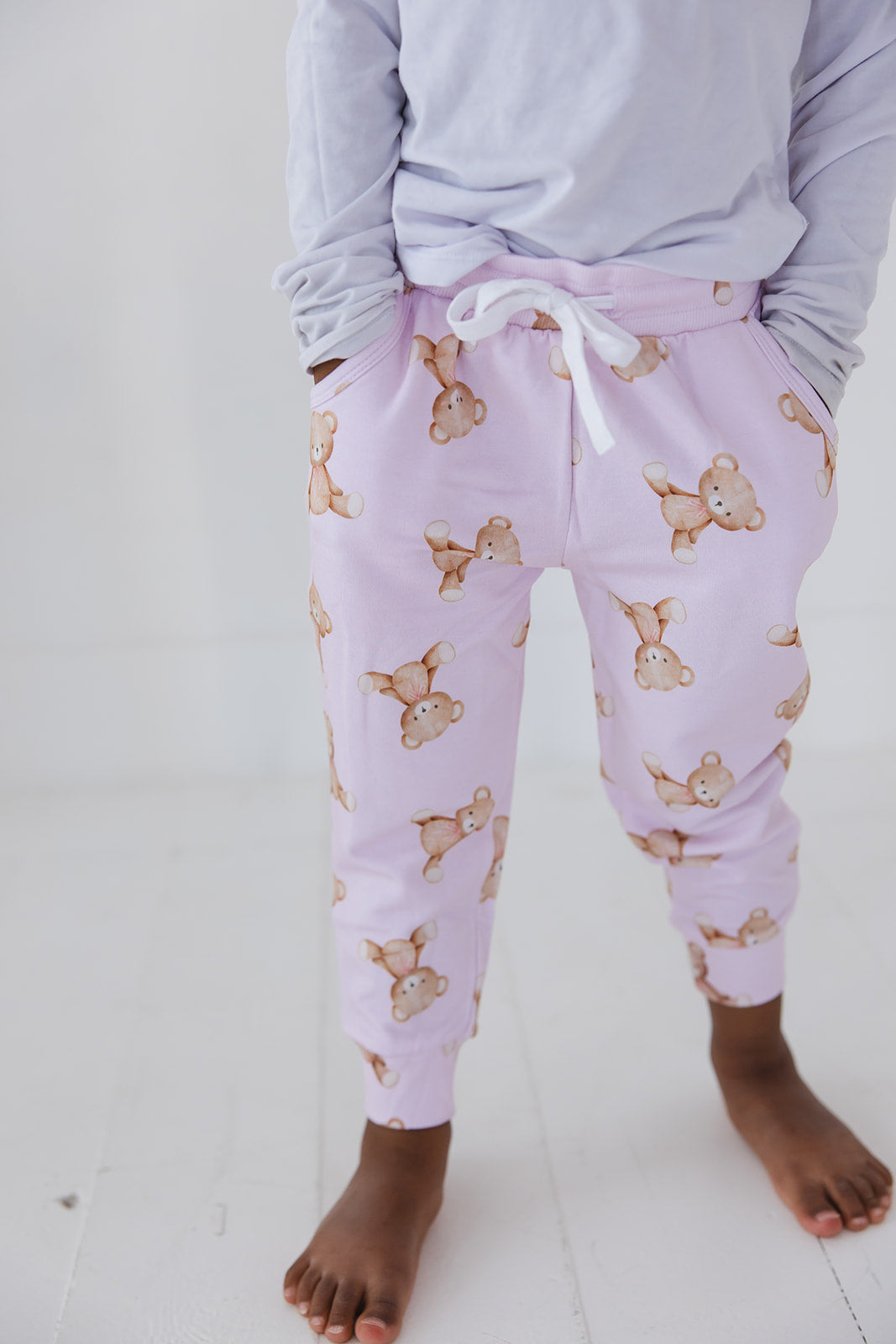 Teddy - Cloud Terry Jogger Blush Lotus
