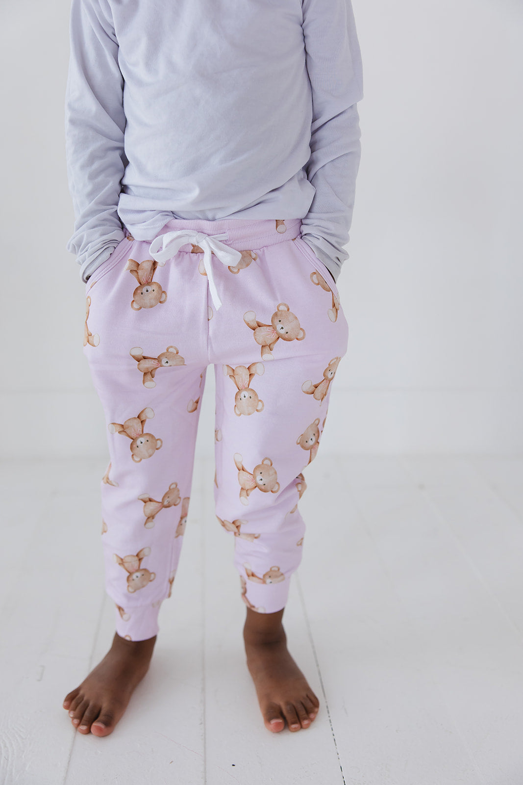 Teddy - Cloud Terry Jogger Blush Lotus
