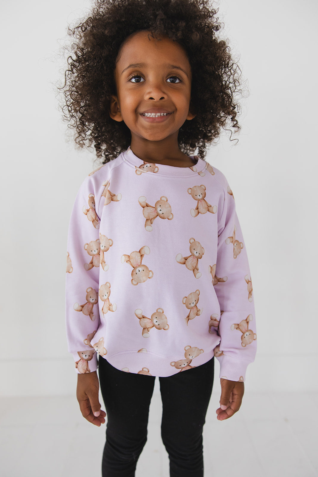 Teddy - Cloud Terry Sweatshirt Blush Lotus