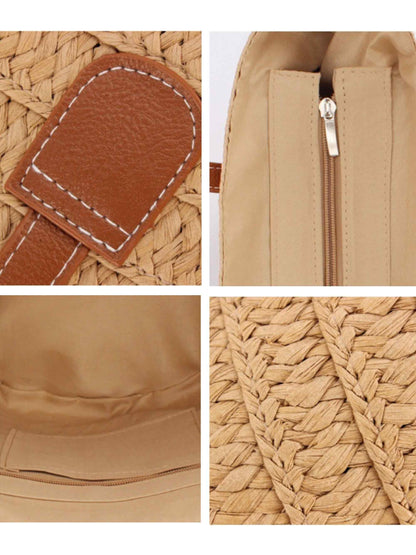 Flat Strap Trapezoid Tote LINTICO