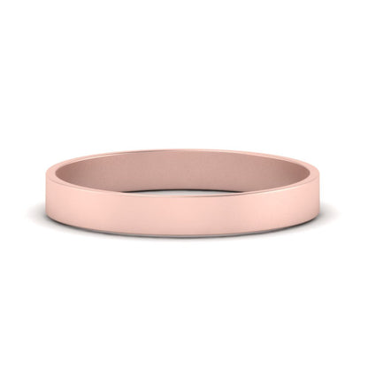 5 mm Flat Gold Wedding Band Fascinating Diamonds