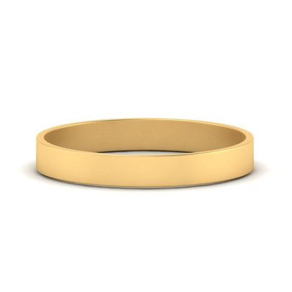5 mm Flat Gold Wedding Band Fascinating Diamonds