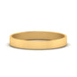 5 mm Flat Gold Wedding Band Fascinating Diamonds