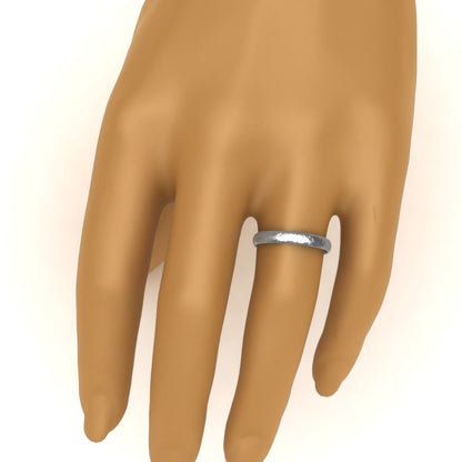 Lightweight Rock Texture Mens Wedding Band Fascinating Diamonds