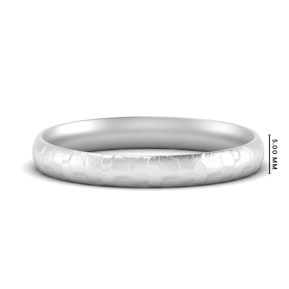 Lightweight Rock Texture Mens Wedding Band Fascinating Diamonds