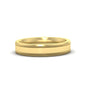 Mens Band Double Milgrain Fascinating Diamonds
