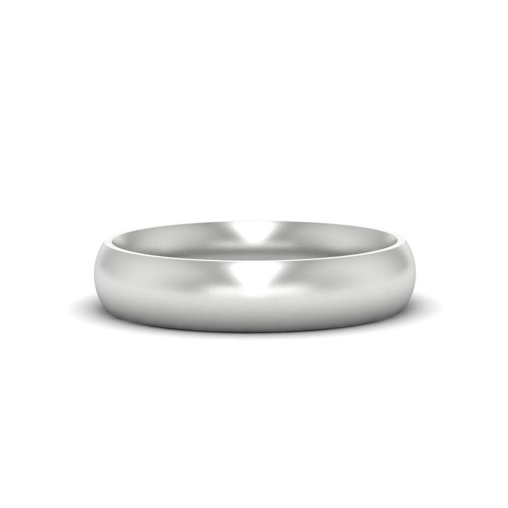 Minimalist Mens Wedding Band Fascinating Diamonds
