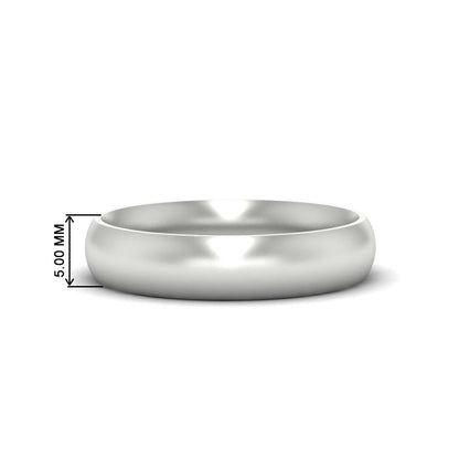 Minimalist Mens Wedding Band Fascinating Diamonds