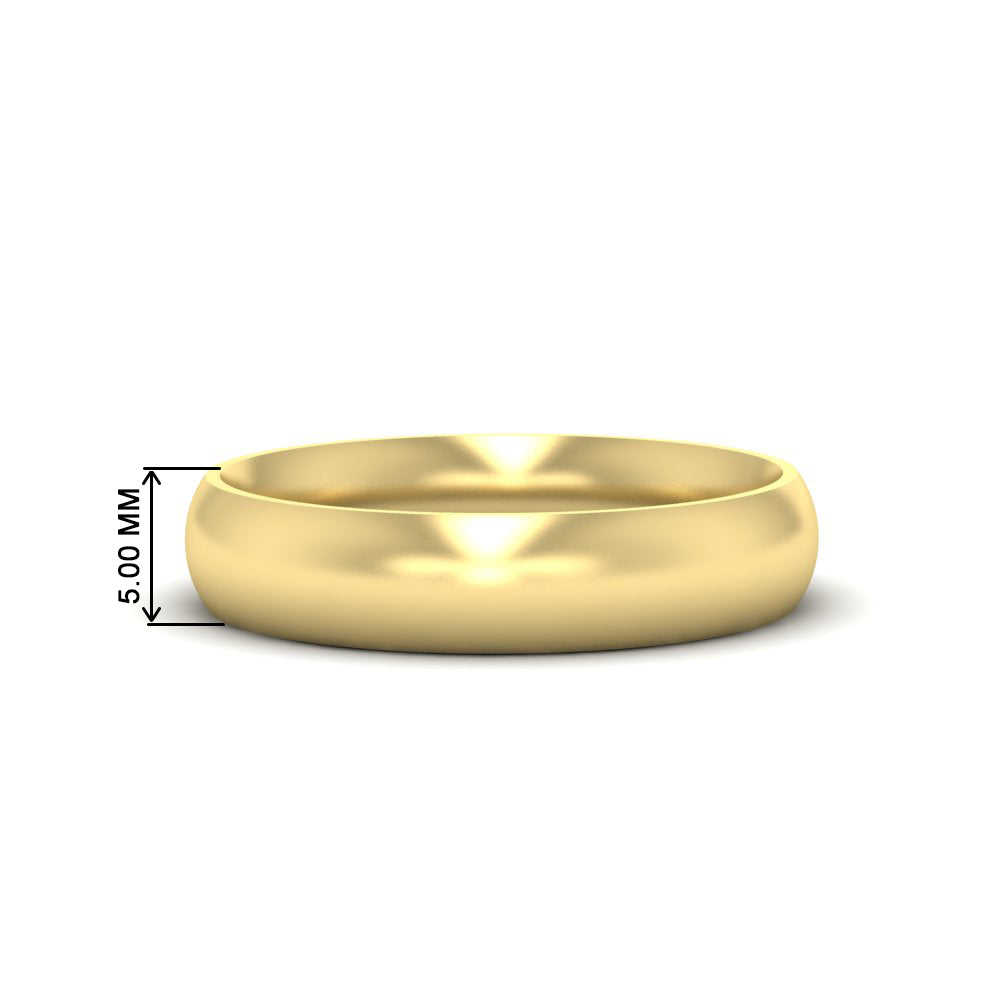 Minimalist Mens Wedding Band Fascinating Diamonds