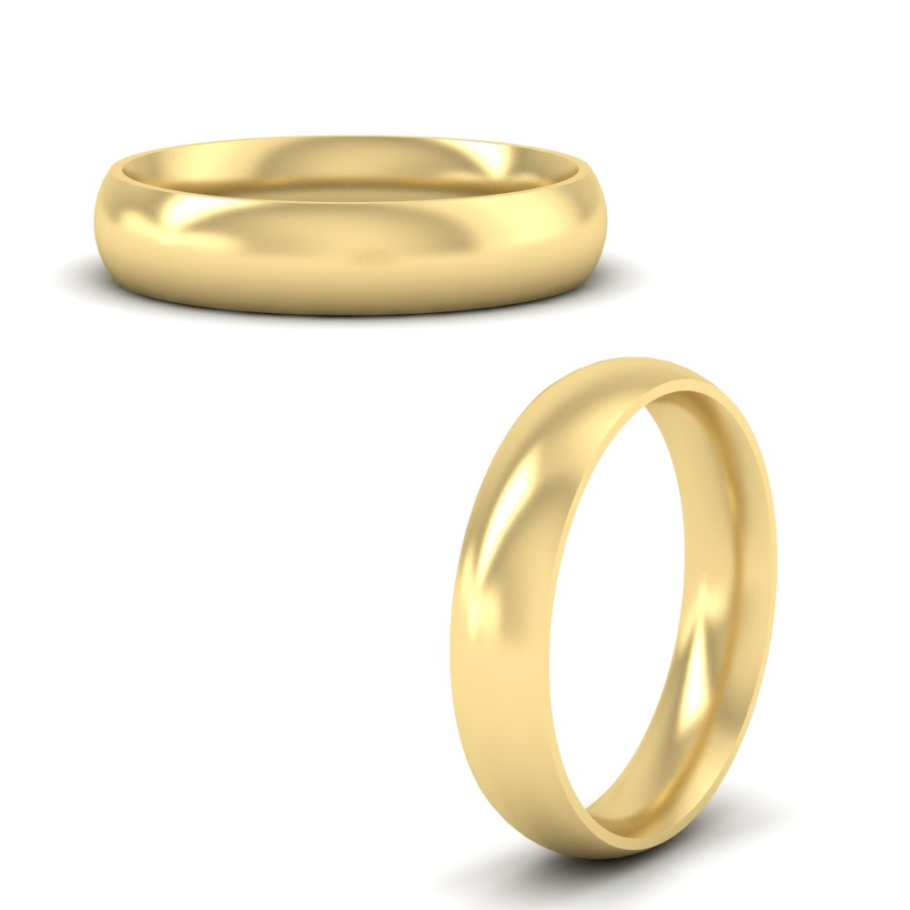 Minimalist Mens Wedding Band Fascinating Diamonds