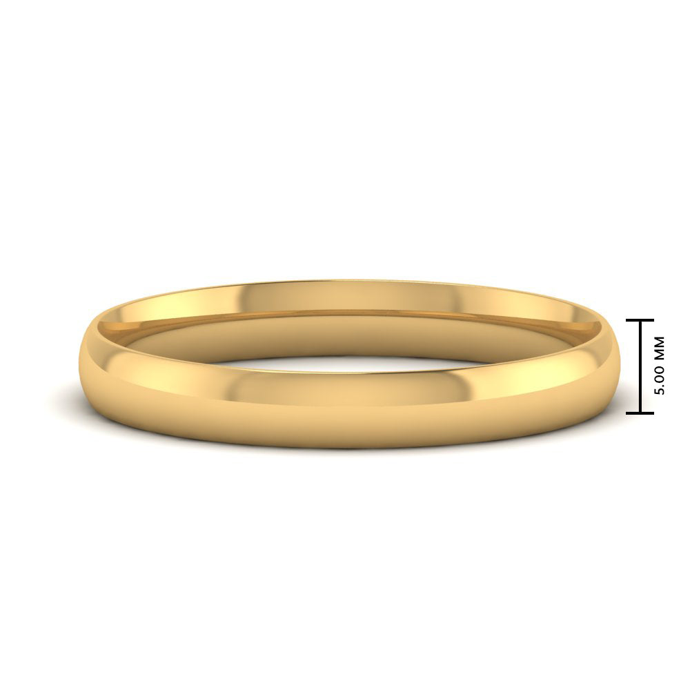 Wedding Band Classic Comfort Fit Fascinating Diamonds