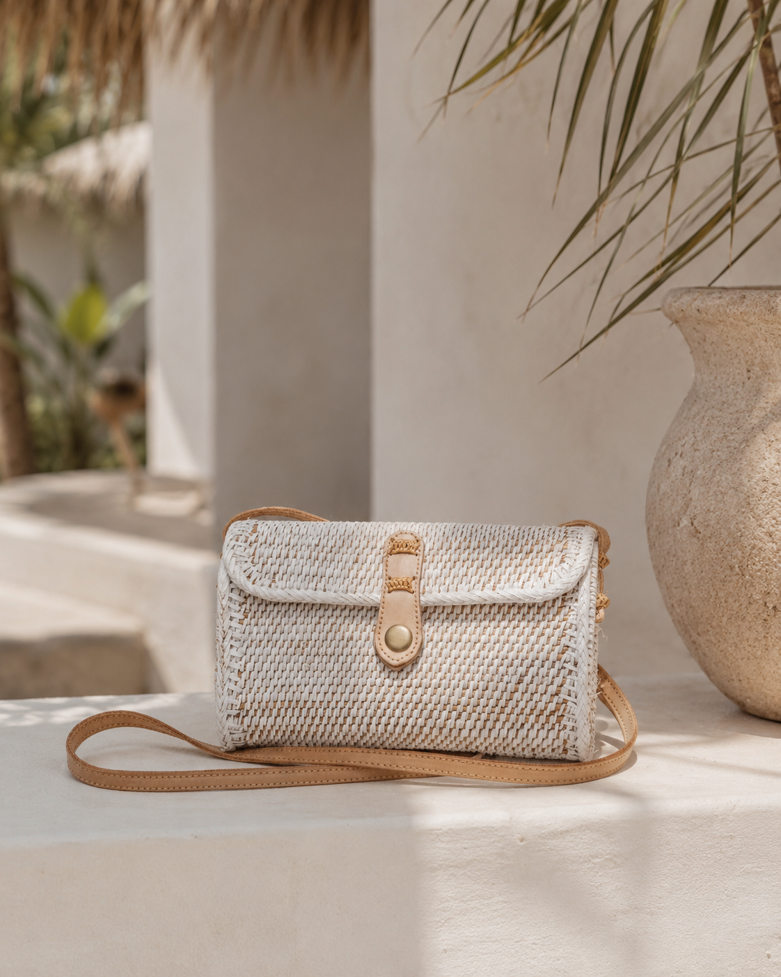 Ulan Rattan Purse Village Thrive
