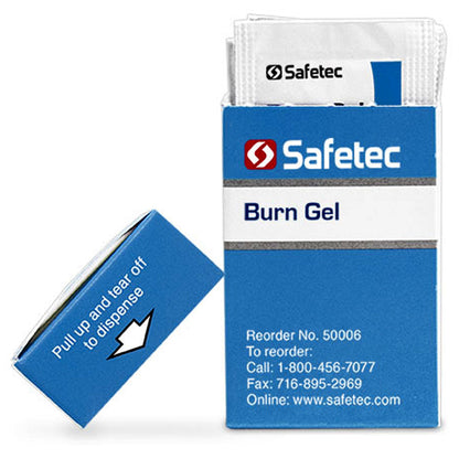 Burn Gel, .9gm Pouch, 25 per box quakekits.com