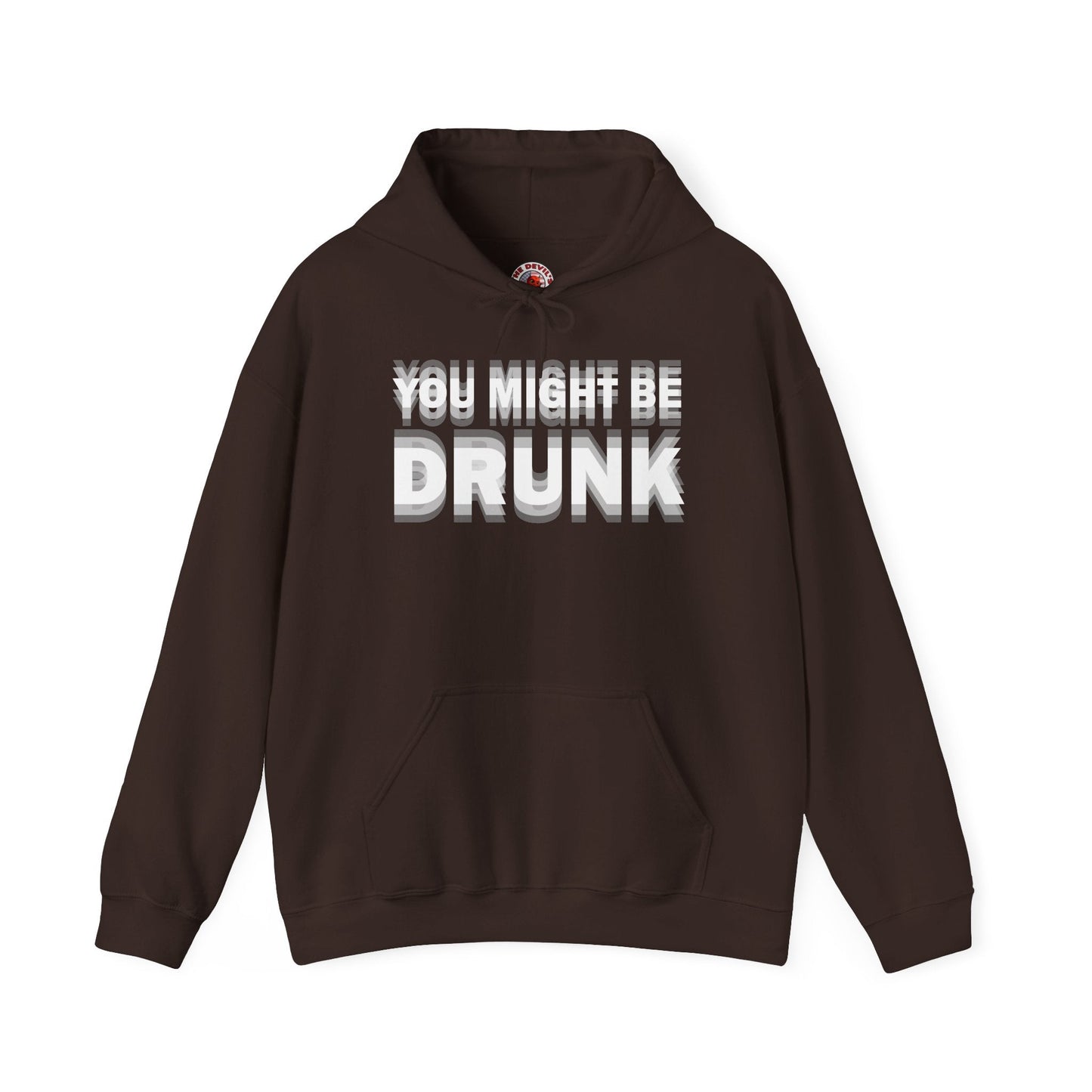 You Might Be Drunk Hooded Sweatshirt The Devil's Pickle