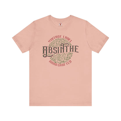 Vintage Label Absinthe T-Shirt The Devil's Pickle
