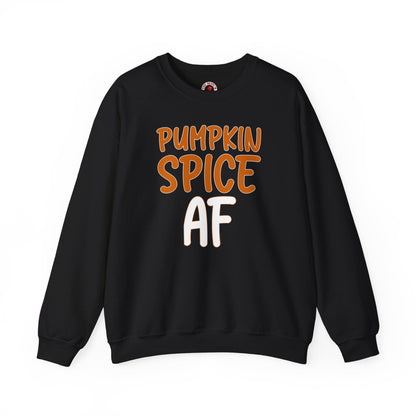 Pumpkin Spice AF Crewneck Sweatshirt The Devil's Pickle
