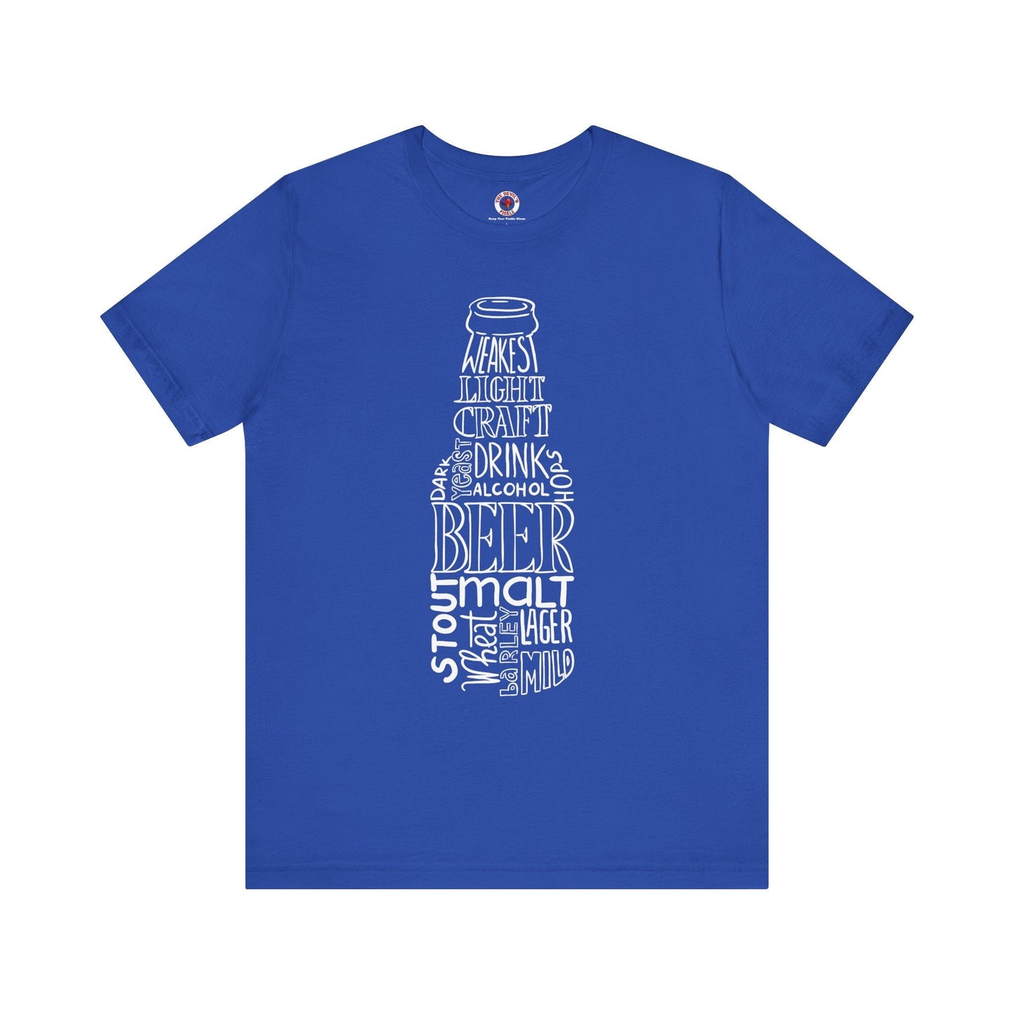 Beer Bottle of Words T-Shirt The Devil's Pickle
