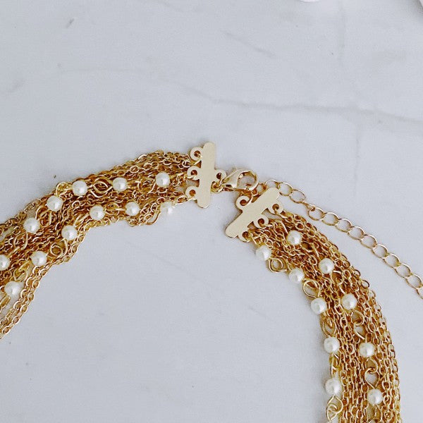 Beautifully Draping Pearl And Chain Necklace Shop Style & More | Fresh Looks, Everyday Deals & Free Shipping