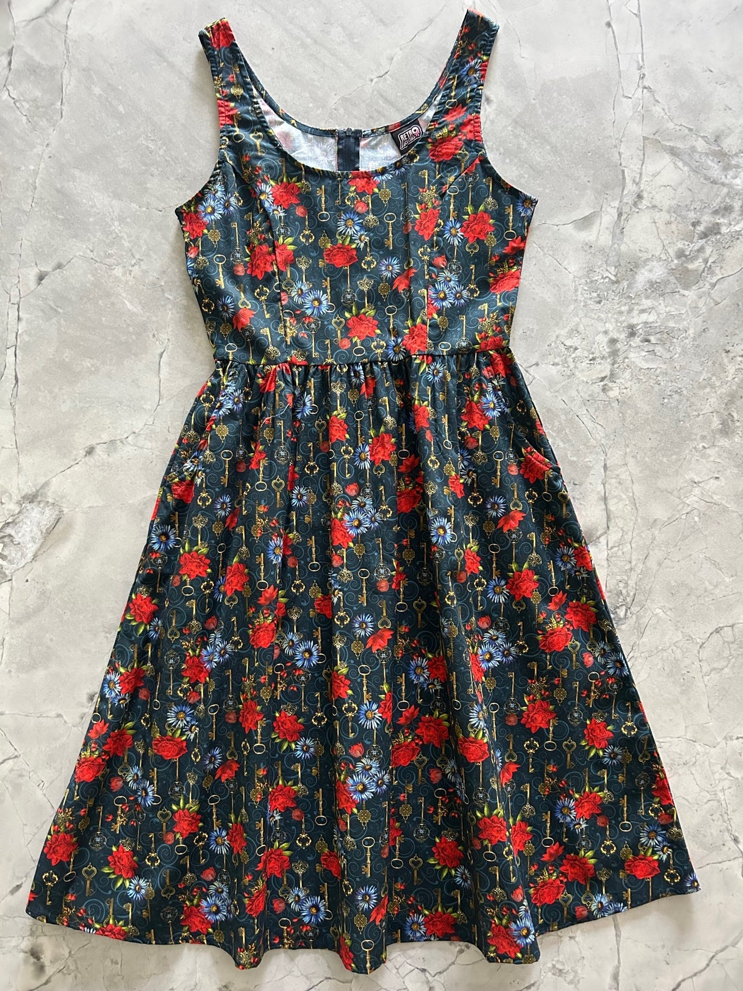 Keys Fit & Flare Dress Retrolicious