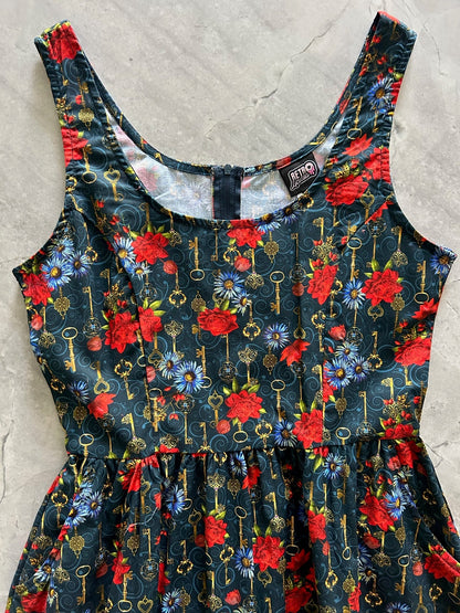 Keys Fit & Flare Dress Retrolicious