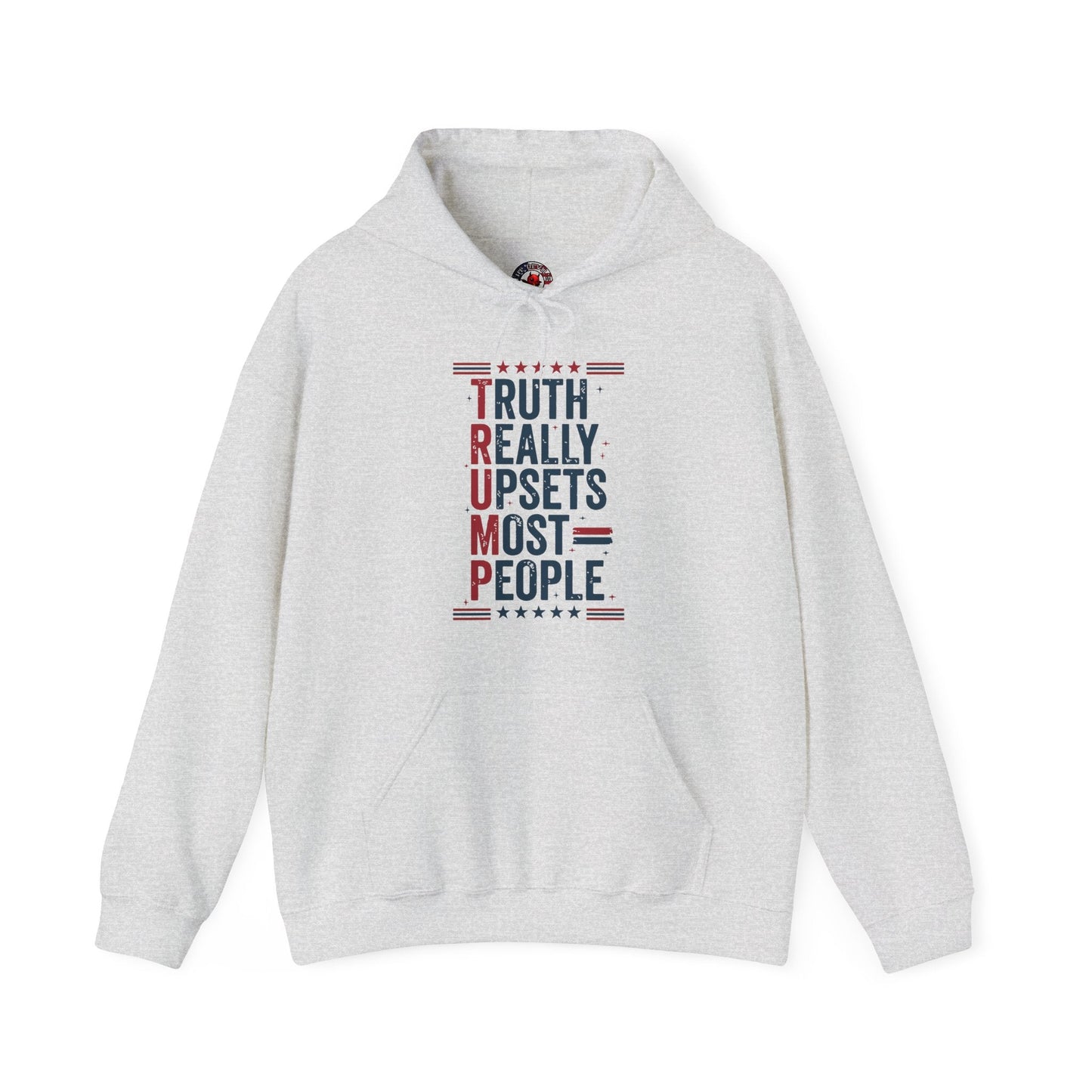 Truth Really Upsets Most People Hooded Sweatshirt The Devil's Pickle