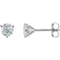18K White 3/4 CTW Natural Diamond Stud Earrings Ethereal Legacy Boutiques