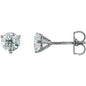 Platinum 1 CTW Natural Diamond Stud Earrings Ethereal Legacy Boutiques