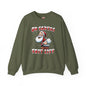 On Santa's Shit List Crewneck Sweatshirt The Devil's Pickle
