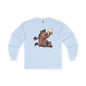 Beer Drinking Boar Long Sleeve Tee The Devil's Pickle