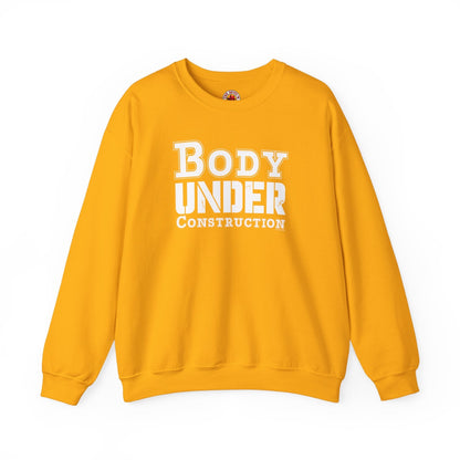 Body Under Construction Crewneck Sweatshirt The Devil's Pickle
