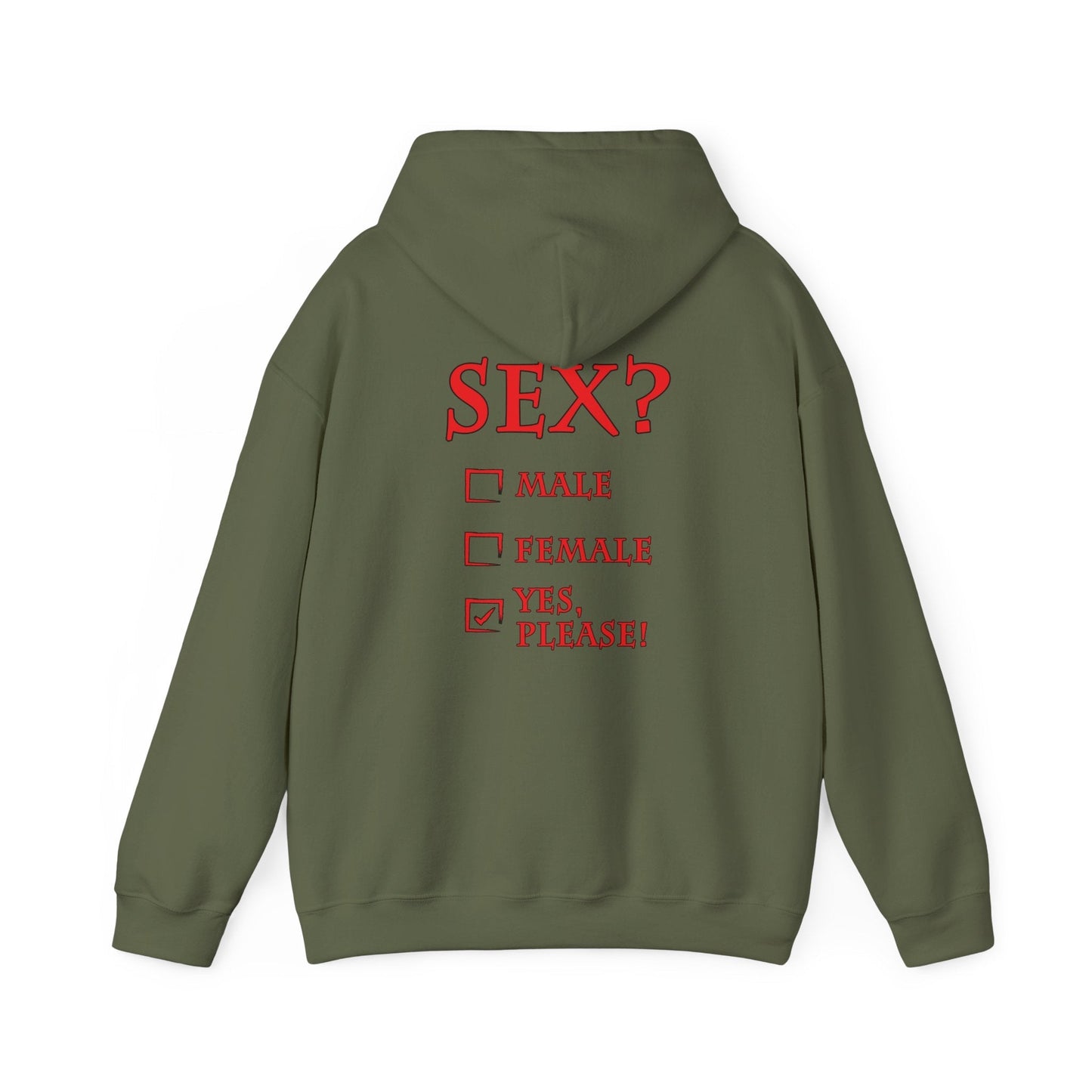 Sex? Yes, Please Hooded Sweatshirt The Devil's Pickle