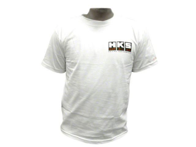 HKS White Katakana II T-Shirt FR SPORT