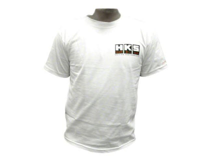 HKS White Katakana II T-Shirt FR SPORT