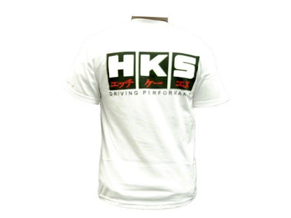 HKS White Katakana II T-Shirt FR SPORT