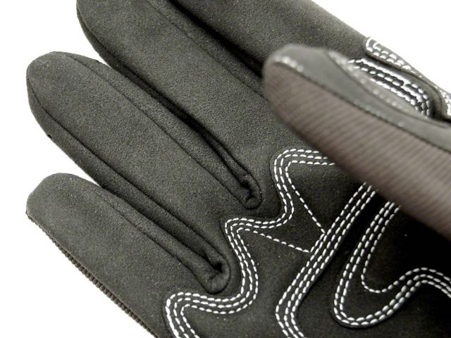 HKS Large Black Mechanic Gloves FR SPORT