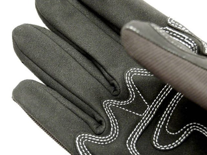 HKS Large Black Mechanic Gloves FR SPORT