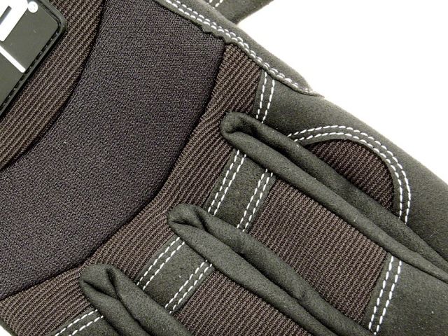 HKS Large Black Mechanic Gloves FR SPORT