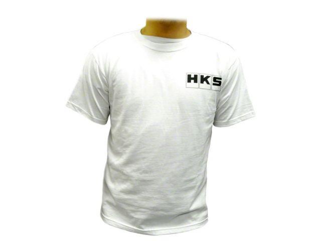 HKS White JDM Slogan T-Shirt FR SPORT