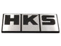 HKS Silver Block Logo Emblem FR SPORT
