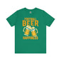 Football Beer and Happiness T-Shirt The Devil's Pickle