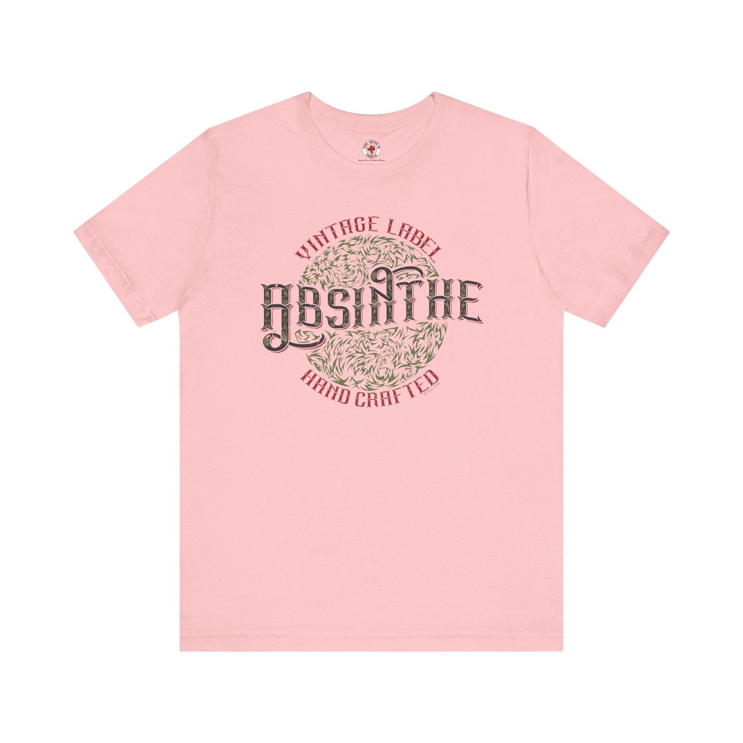Vintage Label Absinthe T-Shirt The Devil's Pickle