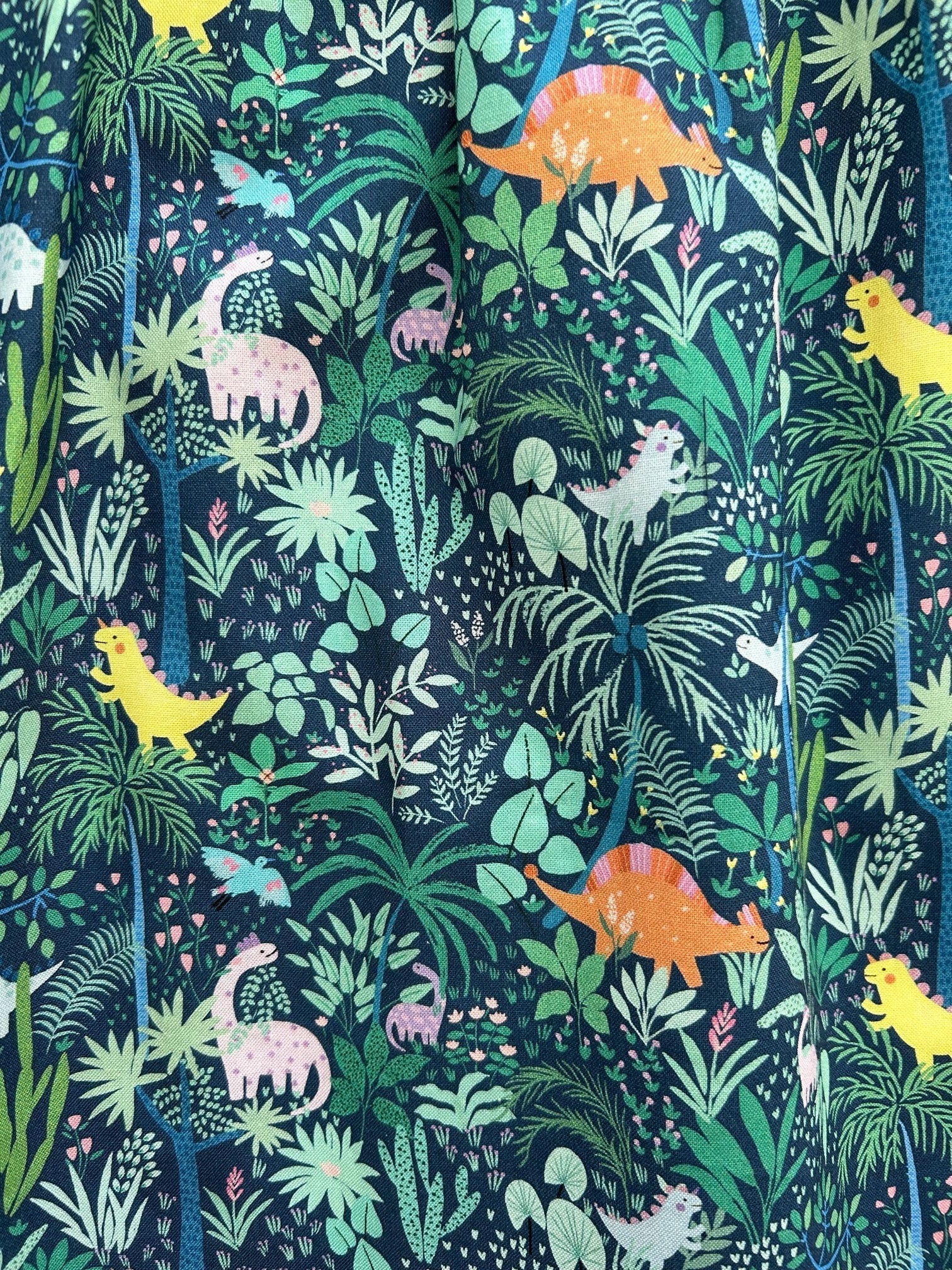 Dino Shorter Length Fit & Flare Dress Retrolicious