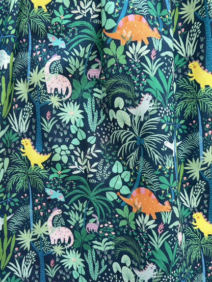 Dino Shorter Length Fit & Flare Dress Retrolicious