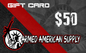 Armed American Supply Gift Card Armed American Supply