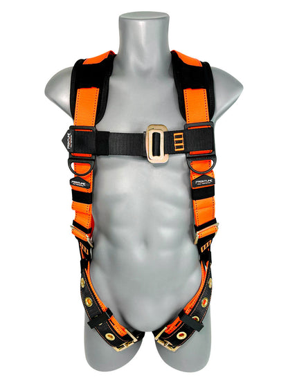 Frontline 50VTB Combat Economy Series Full Body Harness with Tongue Buckle Belt M/L VM Hardware
