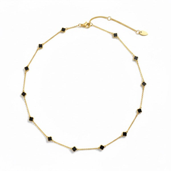 Petite Colored Clover Necklace Shop Style & More | Fresh Looks, Everyday Deals & Free Shipping