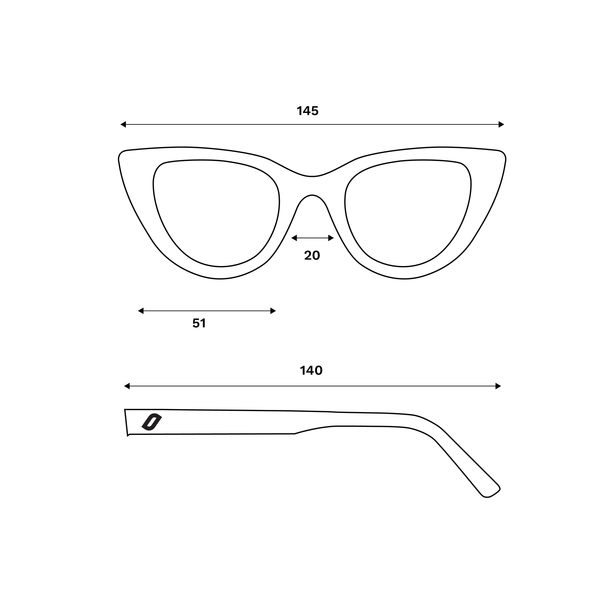 Evora - Womens Bio Acetate Sunglasses JOPLINS® | Premium Sustainable Sunglasses