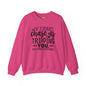 If Zombies Chase Us Crewneck Sweatshirt The Devil's Pickle