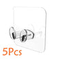5/10/20 Pcs Wall Storage Hook Punch-free Power Plug Socket Holder Kitchen Stealth Hook Wall Adhesive Hanger Bathroom Wall Storage Hook Power Plug Socket Holder Wall Adhesive Hanger Home Office Stevvex